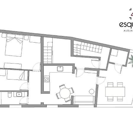 4 Esquinas Adeje Homes アパート *